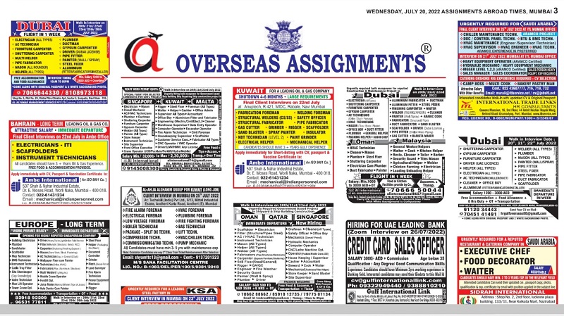 the assignment abroad times